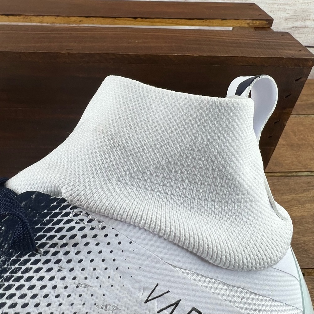 Nike Vapor Untouchable 3 White Navy Football Cleats - Picture 8 of 16